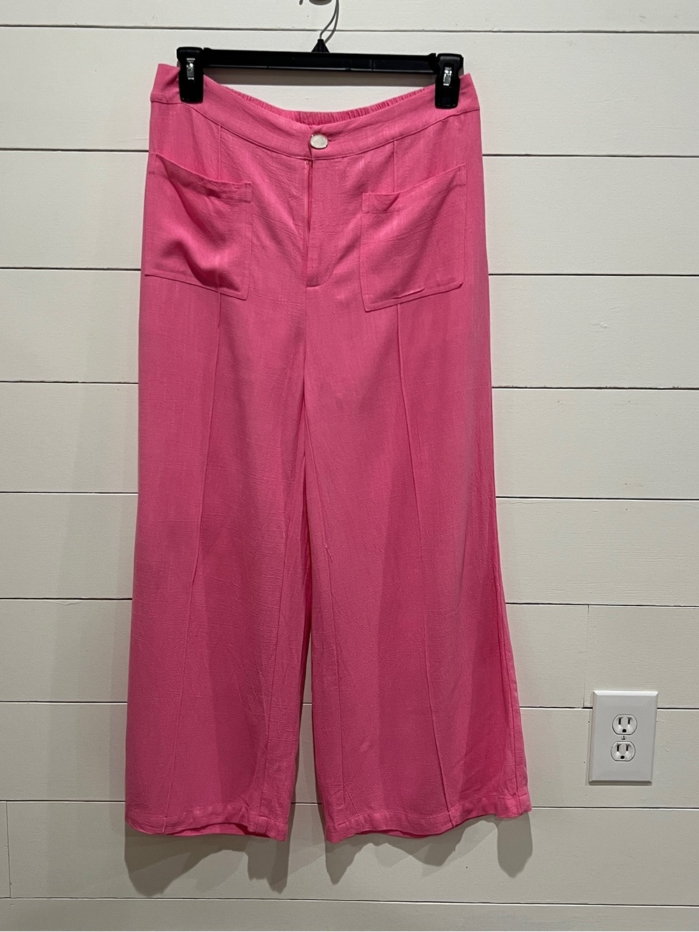 Entro Wide-Leg Pink Women's Pants